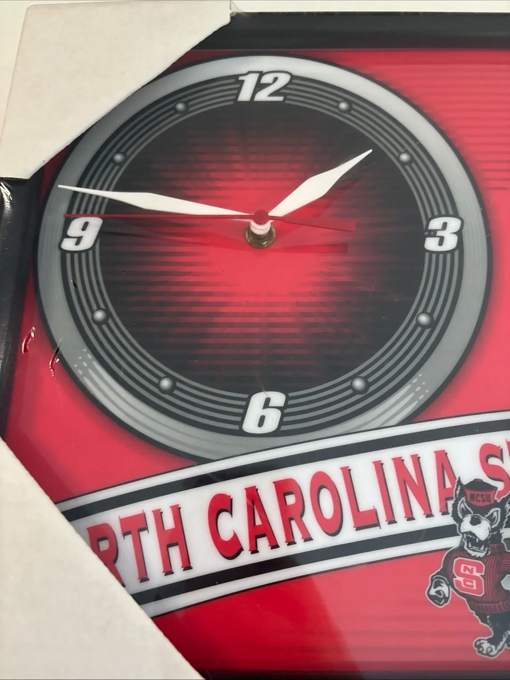 North Carolina State Framed Wall Clock- New